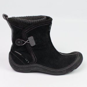 Privo by Clarks Hayseed black suede ankle boots